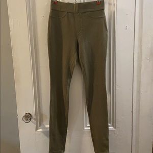 Simply Noelle jeggings, olive green, XS